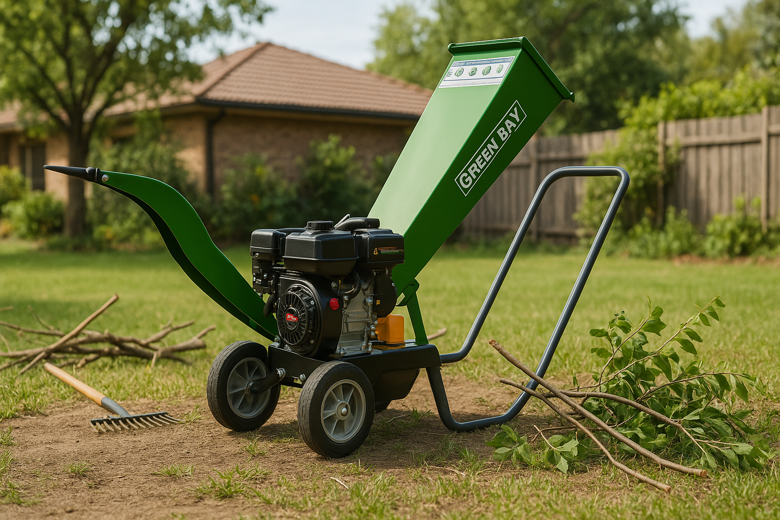 Hunderte von speziellen Maschinen für den Garten.